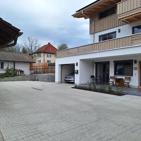 Ferienwohnung Hufeisen Ebenerdig Hopferau Exterior foto